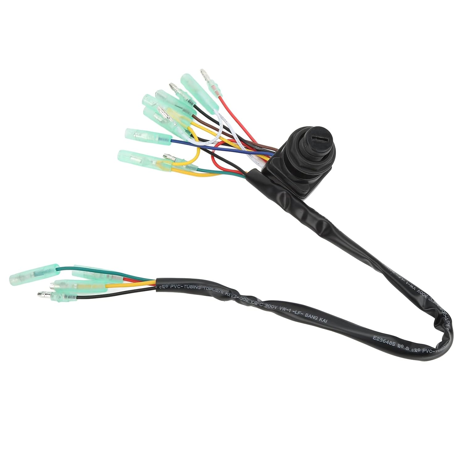 Boat Ignition Switch | Universal Outboard Control Box Key Switch | Excellent Replacement for 703-82510 - 43 | - Proof & Strong ABS Plastic | with 2 Keys