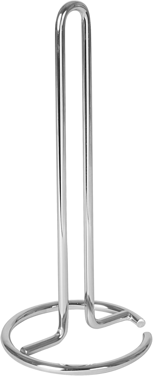 Spectrum Euro Paper Towel Holder Chrome – Freestanding Countertop Dispenser for Kitchen, Easy Tear Access, Sleek Modern Design, Fits Standard Rolls, Durable Steel Construction Spectrum Euro Paper Towel Holder Chrome – Freestanding Countertop Dispenser for Kitchen, Easy Tear Access, Sleek Modern Design, Fits Standard Rolls, Durable Steel Construction