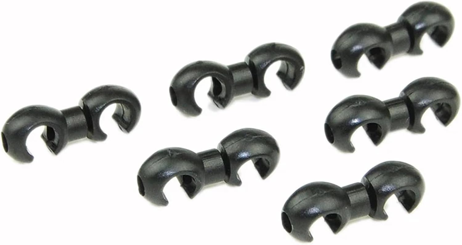 Bike Cable Clips 300 PCS Bicycle Cable Clamp S-Type Hook Brake Gear Buckle Bracket