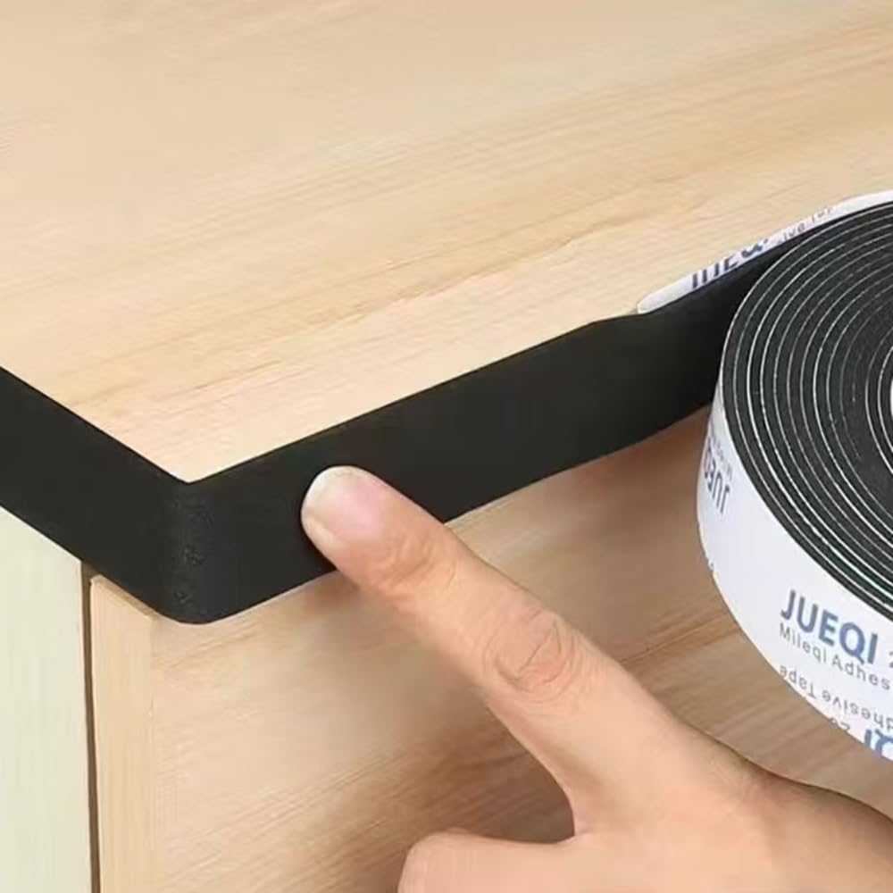 EVA Kantenschutzprofil 80cm - Reflektierender Wandschutz Für Wände & Möbel