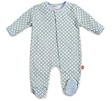 Magnificent Baby Baby Boys' Footies, Blue Diamond, 0-3M (8-12 lb)
