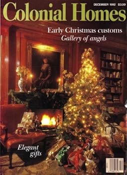 Paperback Colonial Homes December 1992 Book