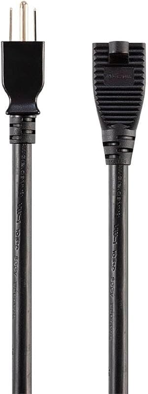 Monoprice Extension Cord - Outdoor NEMA 5-15P to NEMA 5-15R, 15 Amp, 125 Volt, 3-Prong, 14AWG, 50 Feet, Black