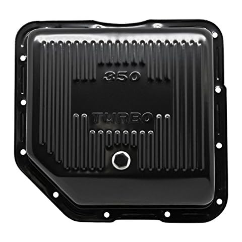 Compatible/Replacement for CHEVY/GM TURBO TH-350 STEEL TRANSMISSION PAN (DEEP SUMP) - BLACK Cover