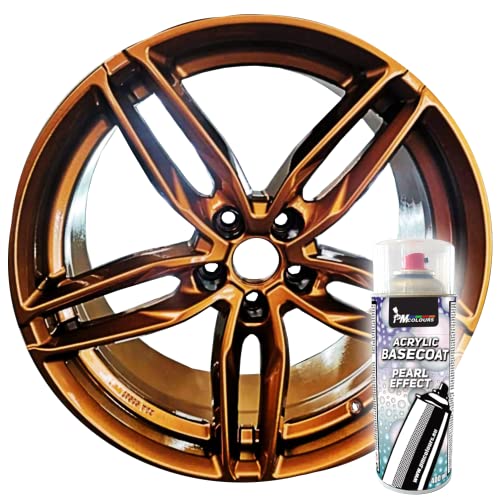 Sprühlack, Sprühfarbe DIY KUPFER PERLE Lack, Sprühdose Lackspray Farbe 400 ml, BCB-Basecout