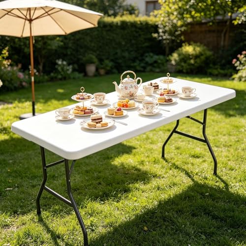 Nappe réglable élastique 76x183 cm imperméable pour table de jardin