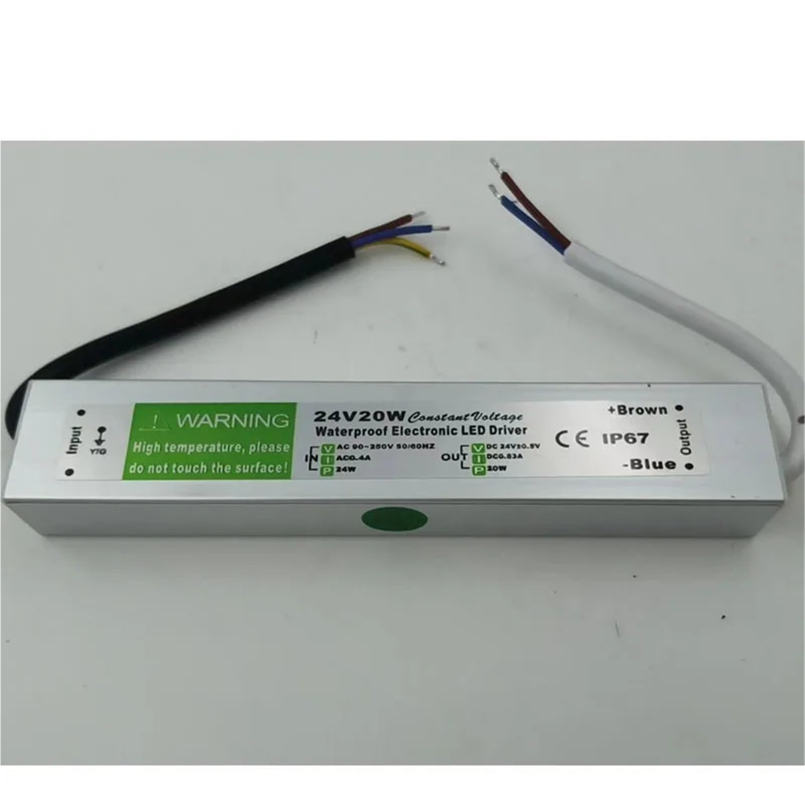 Driver LED impermeabile Ac DC 12V/24V Trasformatore 10W 15W 20W 25W 30W 50W 60W 100W 120W 150W Alimentatore for striscia luminosa(12 V,10w)
