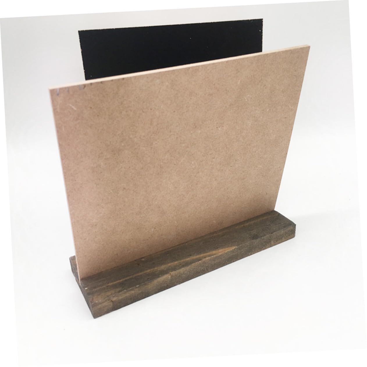 Lurrose 10stücke Mini-kreidetafeln aus Holz für Heimdekoration Tafelschilder mit Schwarzer Kreide Nachrichtentafeln für Partys und Hochzeiten Kreative Mini-tafeln als Schilder