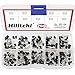 Hilitchi 250-Piece 10 Values NPN PNP Power General Purpose Transistors Assortment Kit - BC327-BC558
