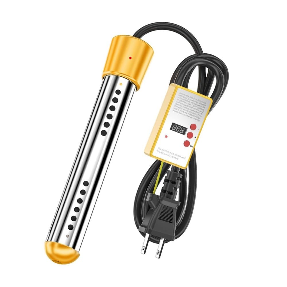 Amazon | Heuitgs 投げ込みヒーター 水中用 風呂 湯沸かし 太郎