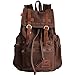 Price comparison product image TrendyBags® Vintage Shoulders Backpack Travelling Hiking School Book Bag Canvas Rucksack Unisex Coffee