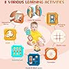 Busy Board for 1 Year Old Montessori Toys for 1 2 Boy Girl Toys Toddler Car Airplane Travel Activities Essentials 1-3 Busy Cube Stocking Learning Education Baby Toy 12-18 Months Birthday Gifts 1 2 3