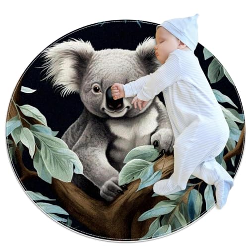 Tapis de salle de bain koala pour éviter les glissades au sol - 2