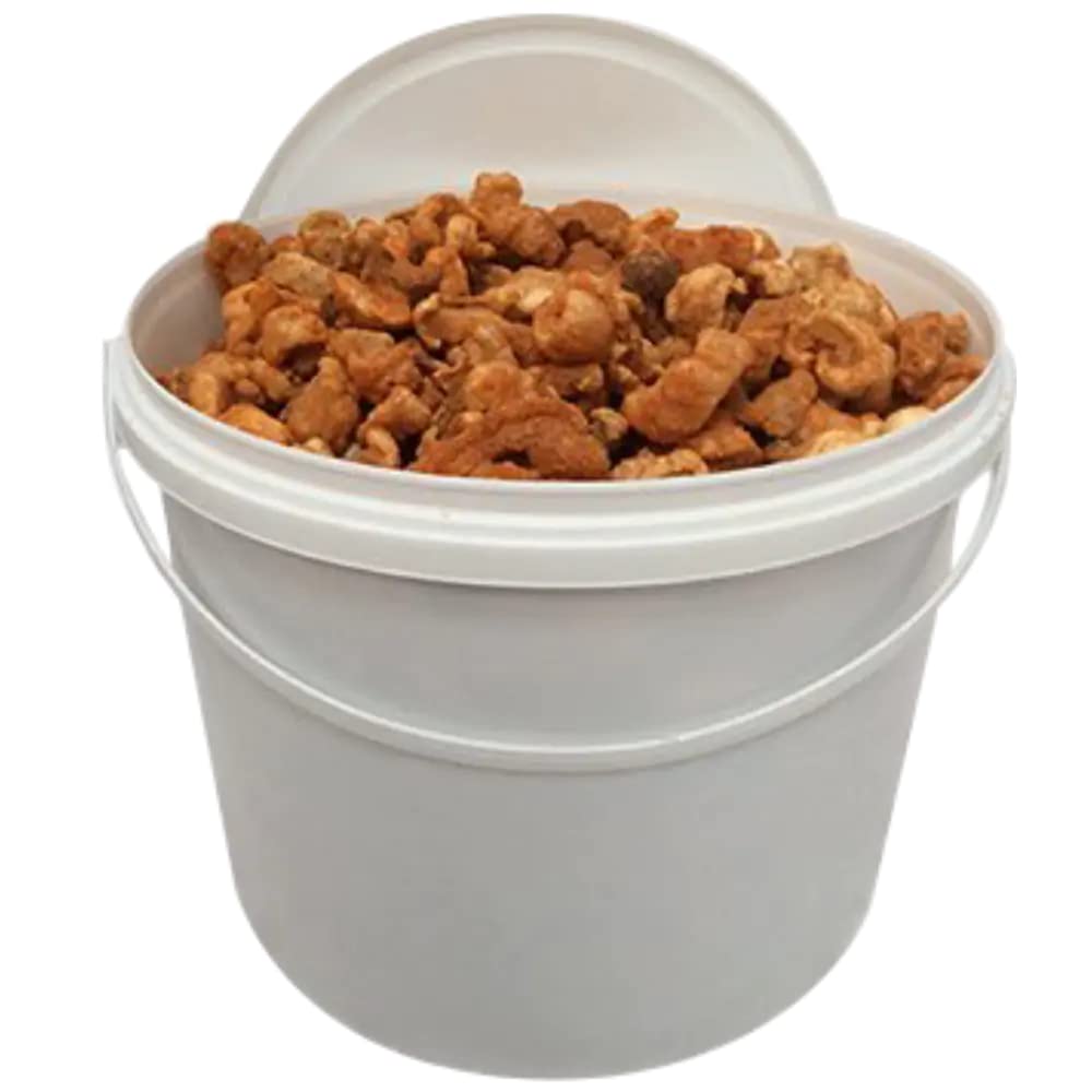 SCT Proper Pork Crackling 2.5kg Bucket - 9 Flavours Available - Keto, Gluten & Allergen Free, Low Carb, High Protein - Handmade in Britain (Chorizo)