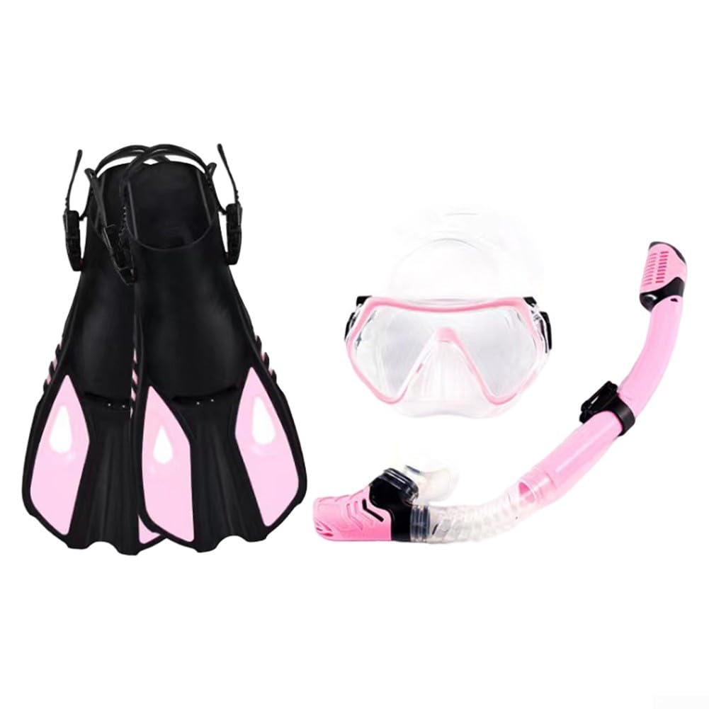 Set Snorkeling Temperato Silicone Antiappannante Set Snorkeling