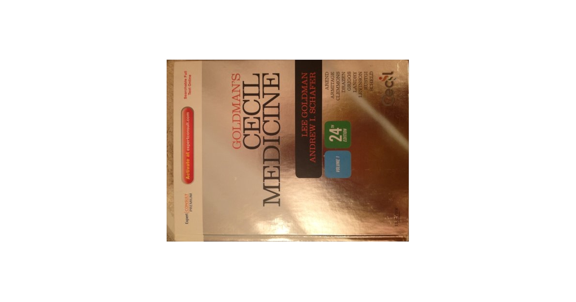 Goldman Cecil Medicine 第25版 1・2巻 Goldman-Cecil Medicine