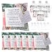 linastu 6 Pcs Mini Prayer Quilt with Cross Inside with 6 Organza Bags, Vintage Pocket Scripture Prayer Quilt Squares Sympathy/Encouragement Christian Gifts for Women Clergy Pastor Appreciation
