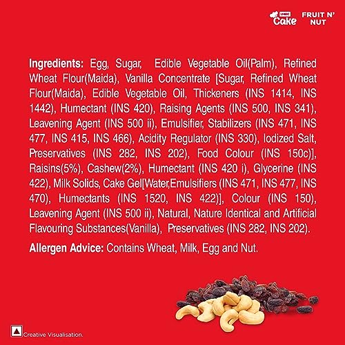 Image of Unibic Fruit & Nut cake 220 gm (Pack of 2)