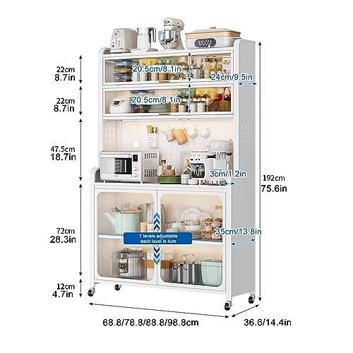 Buffet de cuisine de 190 cm de haut pour maximiser le rangement - 3