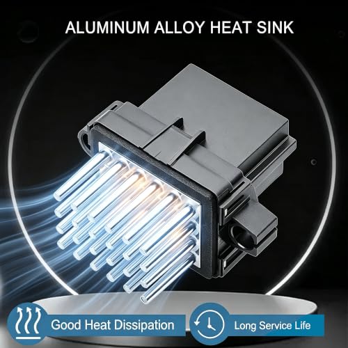 Image of A /C Heater Blower Motor Resistor 15141283 Compatible with 2007-2013 Chevy Silverado Suburban Tahoe Camaro Equinox GMC Sierra Yukon Buick Cadillac