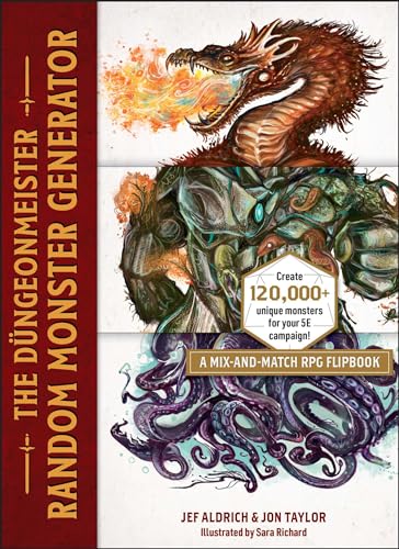 Image of The Dungeonmeister Random Monster Generator: A Mix-and-Match RPG Flipbook (Dungeonmeister Series)