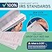 1098 Mortgage Interest Forms 2025, 2 Part Tax Forms Kit with 1096 Transmittal, 25 Laser Forms to Report Mortgage Interest, Compatible with QuickBooks