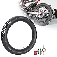 3.50/4.10-18 Schlauch mit TR4 geradem Ventilschaft für 100/90-18 Reifen KL250 XL185S CRF230F XR185