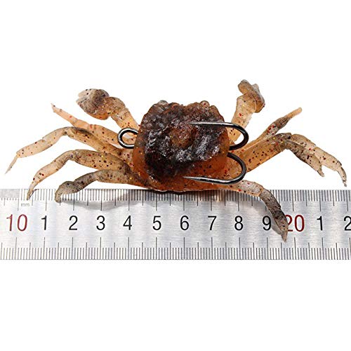 カニジグ 3色セット タコ釣り カニルアー 30g 12cm 6枚目