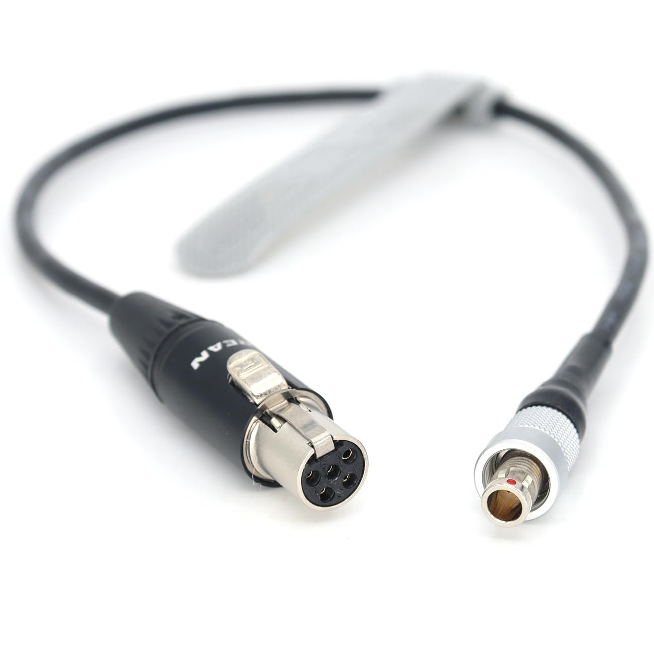Audio Cable FVB.00.303 3Pin Male to TA5F Mini XLR 5Pin Female for Sennheiser SK2000 to wisycom PHA48-40cm