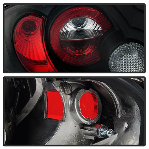 Spyder Alt-Yd-Att99-Bk Auto Audi Tt 00-06 Altezza Tail Lights Black #TOP4