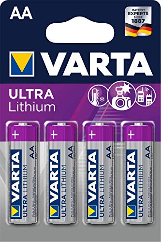 VARTA Lithium AA Mignon LR6 batterijen (verpakking met 4 stuks) - ideaal voor digitale camera speelgoed GPS-apparaten… - Image 3