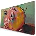 Produktbild Aquarell Schwein Sparschwein Design Muster XXL XL Große Gaming Mauspad Matte Lange verlängerte Mousepad Schreibtisch Pad rutschfeste Gummi Mäuse Pads Genähte Kanten (29,5x15,7x0,12 Zoll)