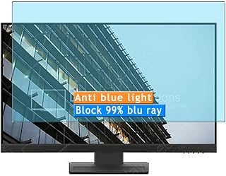 Vaxson 2-Pack Anti Blue Light Screen Protector, compatible with Lenovo ThinkVision E22-20 21.5" Monitor TPU Film Protectors Sticker [ Not Tempered Glass ]