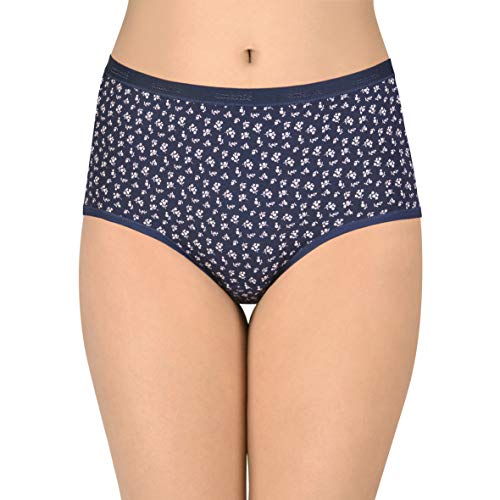 Image of Amante Printed Cotton Full Brief Panty Pack(Pack of 3)