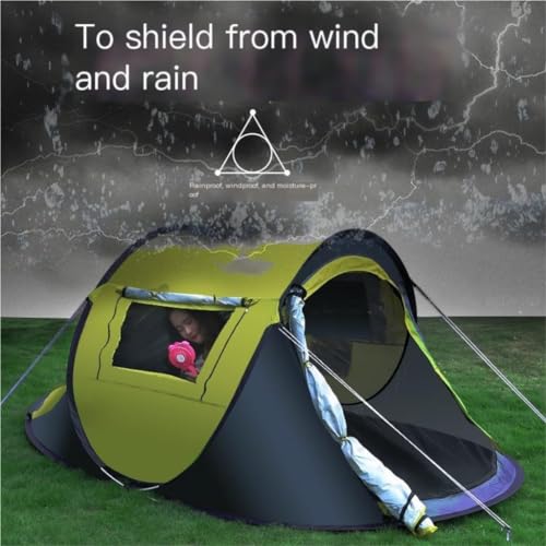 Carpa familiar ligera y espaciosa automática para camping miniatura 2