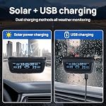 Masoll M13 Tire Pressure Monitoring System, RV/Trailer TPMS with 4 Sensors - Image 2