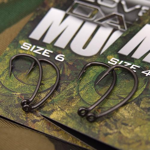 Gardner Covert Dark Mugga Hooks: Barbless: 4