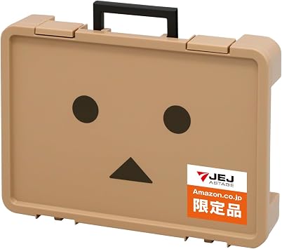 JEJ Astage Exclusive Parts Case, Danbo Case, Includes 12 Dividers, Made in Japan, Small Item Storage PS400, W x D x H 15.9 x 11.4 x 3.1 inches 40.5 x 29 x 7.8 cm