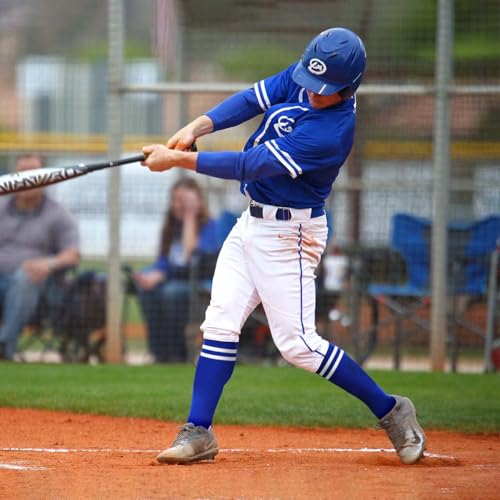 3 Pack Baseball Softball Socks for Adults Men and Women Knee High Socks for Football Hockey Soccer4