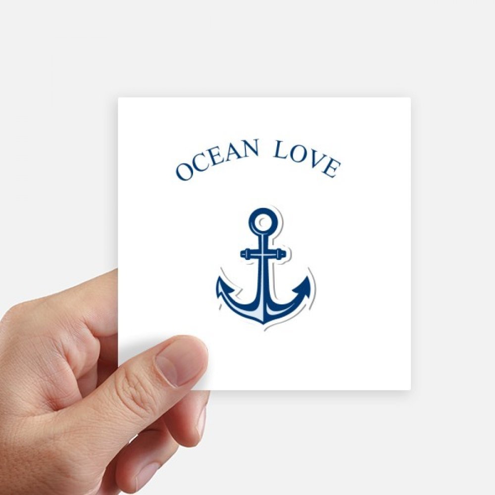 Stickers ancre mer voile bleu pour protéger et décorer un ordinateur portable