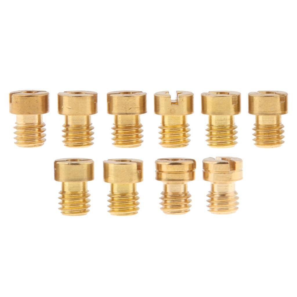 10 M5X0.80 Carburetor Main Jet Kit For Keihin Pwk Fcr Oko Koso 130-150 Size | 10 Pieces Main Jet-image-32