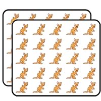 Cute Kangaroo Cartoon Sticker for Scrapbooking, Calendars, Arts, Kids DIY Crafts, Album, Bullet Journals 50 Pack