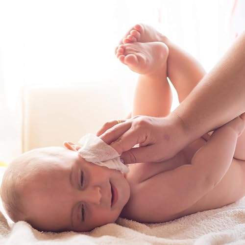 Miniatura 3 de 200 toallitas secas ultrasuaves XL de 11 x 12 pulgadas, desechables, suaves paños de limpieza para bebés y adultos con piel sensible, paños secos