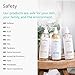 Puracy Organic Personal Care Travel Set (4-Pack), Natural Body Wash, Shampoo, Conditioner, Lotion Gift Box