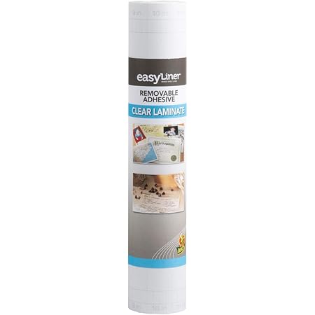 adhesive duck clear easyliner ft surfaces laminate brand