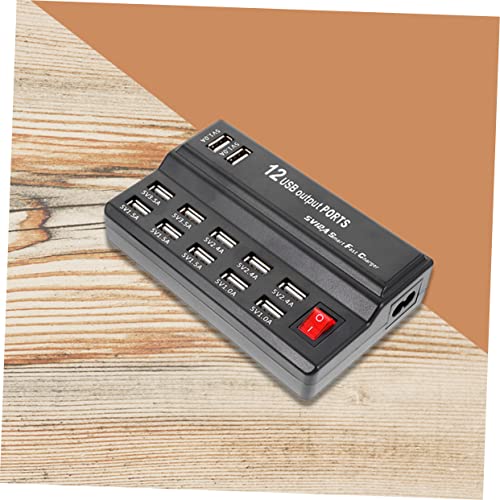 Estación de carga inteligente USB Lurrose con múltiples puertos para smartphone y tableta 3