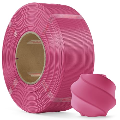 Image of PLA Filament 1.75mm PLA 3D Printer Filament(Refill),1kg Refill for Reusable Spools(2.2lbs),Premium Quality 3D Printing Filament for Bambu lab 3D Printers,Pink