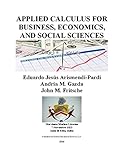 Applied Calculus for Business, Economics, and Social Sciences