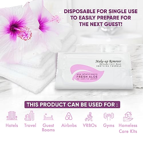 Fresh-Aloe-Makeup-Remover-Wipe-for-Hotel-AirBnB-VRBO-Vacation-Rental-Case-of-50