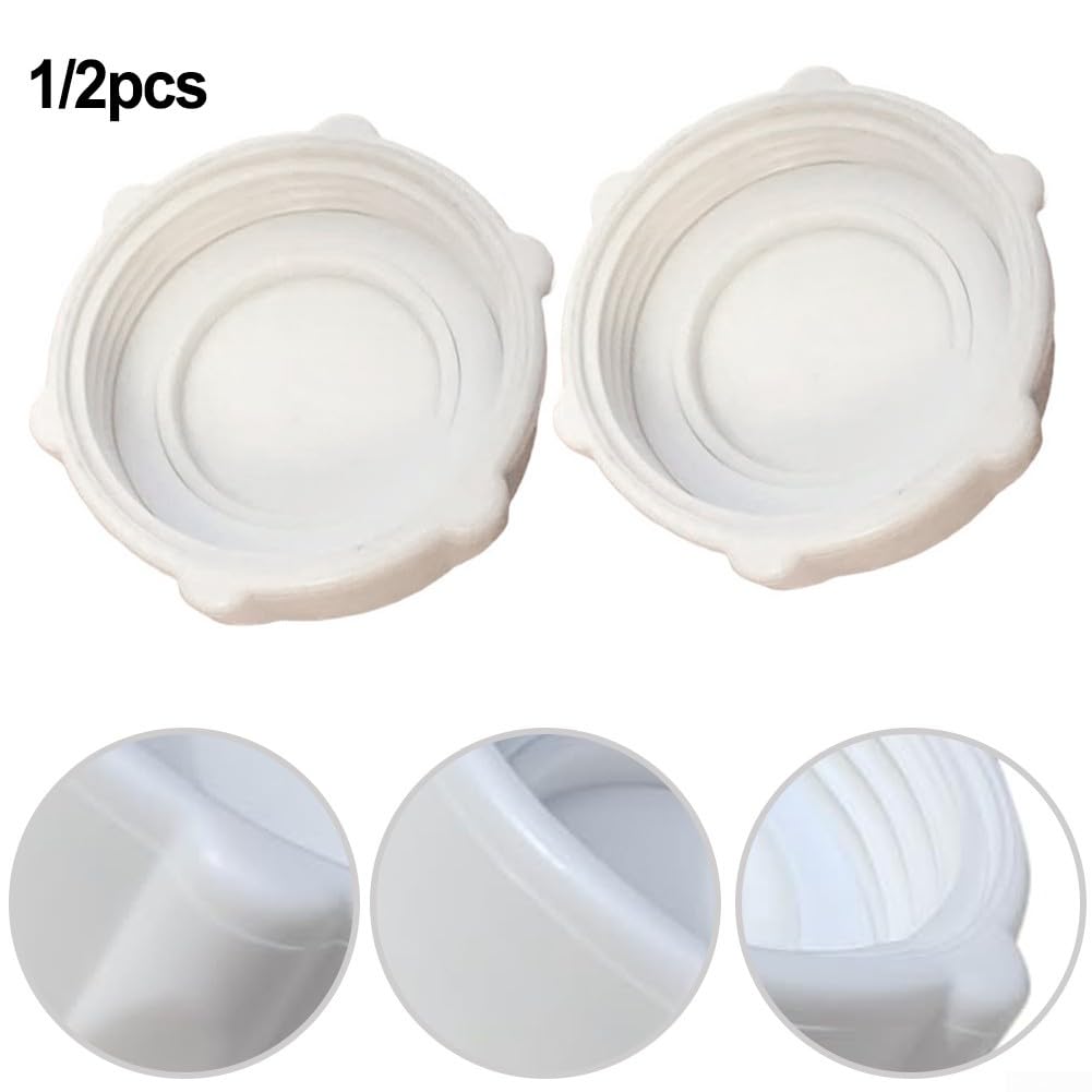 filtro per lo scarico del lavello, Tappo bianco for valvola di scarico della piscina(1pc)